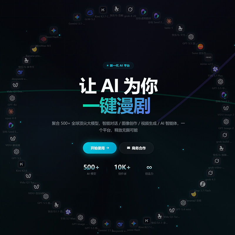 AI 智能图像与设计矩阵